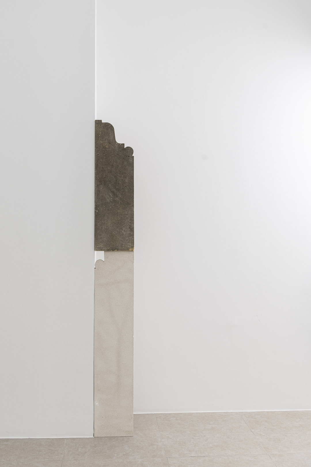 STONE SKINS, 2024 | calcarenite stone Pachna formation / 200 x 25 x 8.5 cm